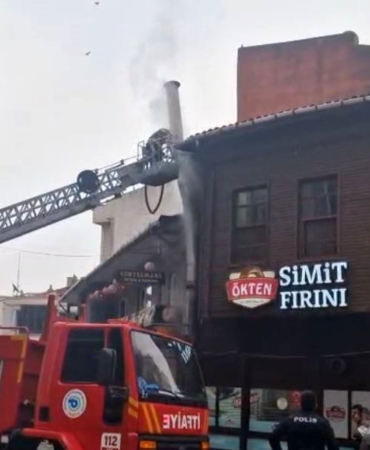 Tekirdağ’da bacadan çıkan duman paniğe sebep oldu