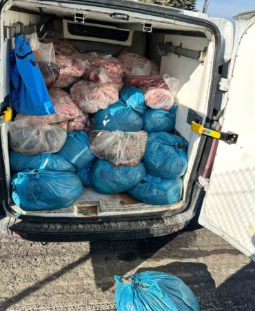 Kaçak sakatat operasyonu: 2 ton ele geçirildi