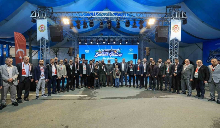 Milli Mücadele’nin şehri Samsun Arnavutköy’de coşkuyla tanıtıldı