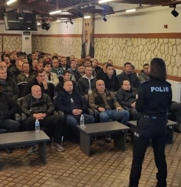 Kırklareli’nde özel güvenlik görevlilerine eğitim
