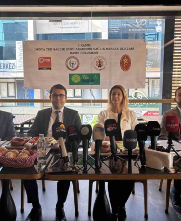 Kocaeli’deki sağlık odalarından "Tek Dünya Sağlık" günü mesajı