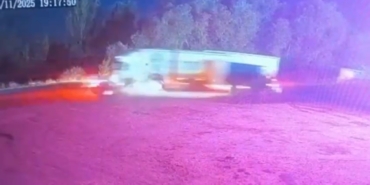 Edirne’deki zincirleme kaza kamerada