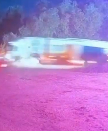 Edirne’deki zincirleme kaza kamerada