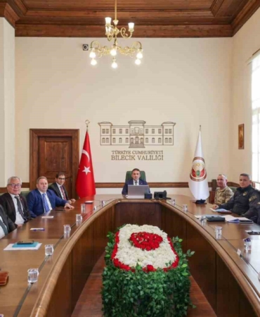 Bilecik’te asayiş ve güvenlik toplantısı gerçekleştirildi