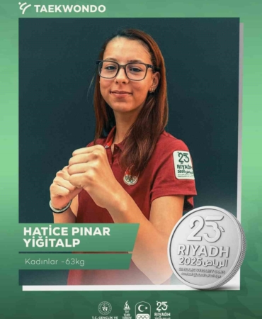 Hatice Pınar Yiğitalp’ten gümüş madalya