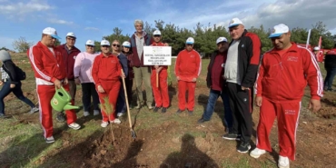 Ayvalık’ta ertelenen fidan dikim etkinliğine ilgi yoğun oldu
