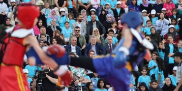 Geleceğin yıldız kungfucuları şampiyon ikiz kardeşler göz dolduruyor