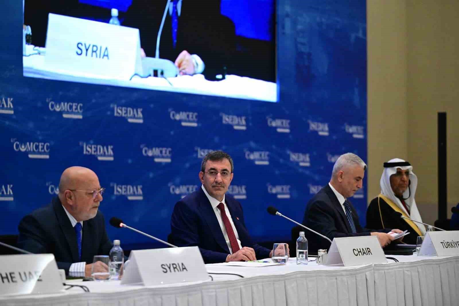İSEDAK Bakanlar Toplantısı’na Suriye oturumları damga vurdu