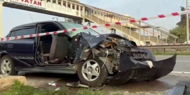 D-650’deki kazada ağır yaralanan kadın hayatını kaybetti