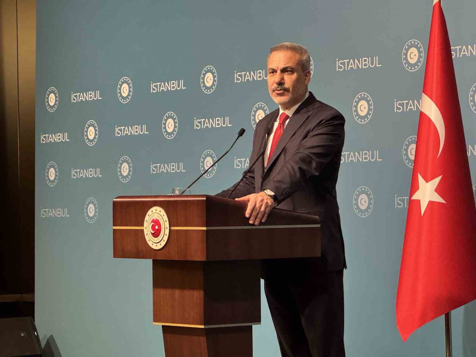 Bakan Fidan: "Süreci baltalamak için temelsiz gerekçeler üretmeye, bahanelere sığınmaya gerek yoktur"