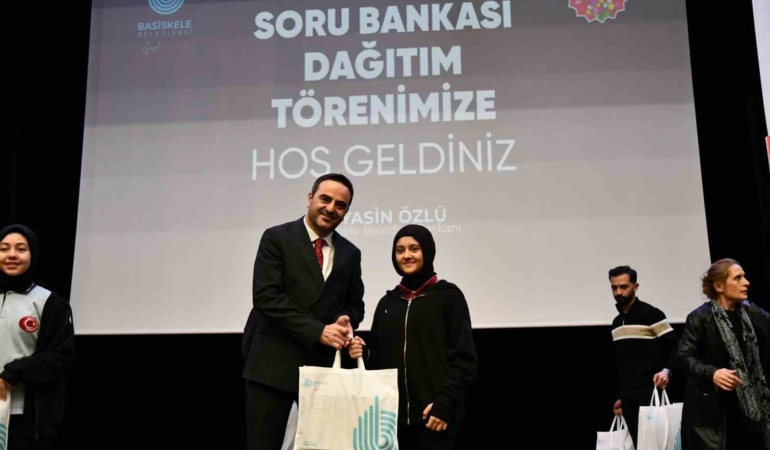 Başiskele’de 1608 öğrenciye LGS soru bankası desteği