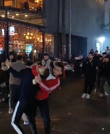 Tekirdağ’da birbirine giren taraftarlar mahalleyi savaş alanına çevirdi: 5 yaralı