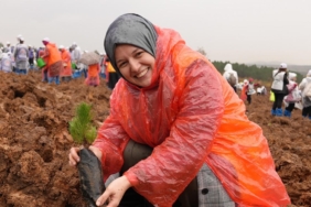 TÜRGEV’li gençler Milli Ağaçlandırma Günü’nde Yeşil Vatan için kenetlendi