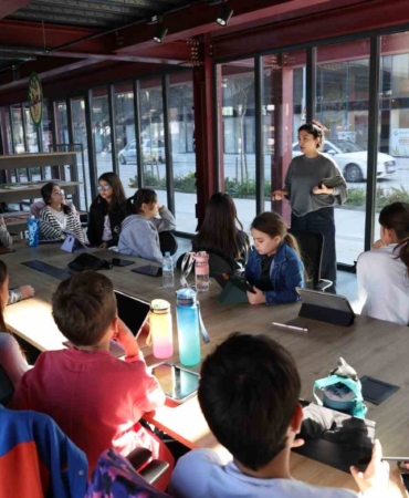 Nilüfer’de çocuklar animasyonun temellerini öğrendi