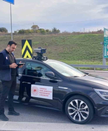 Çanakkale’de egzoz denetimi