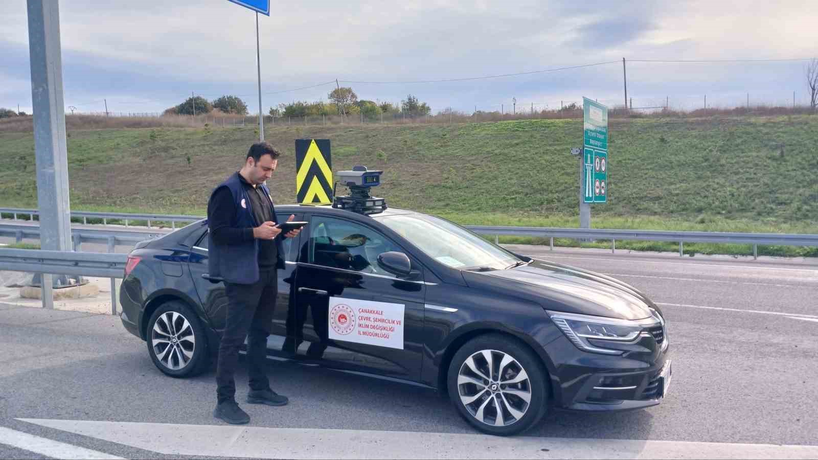 Çanakkale’de egzoz denetimi