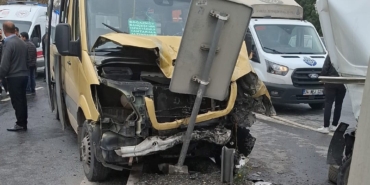 Başakşehir’de zincirleme kaza: 12 yaralı