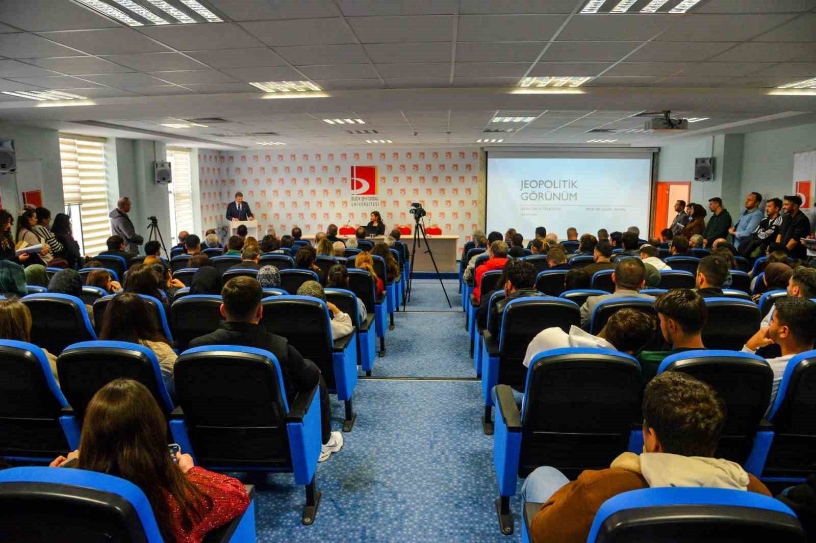 BŞEÜ’de Tarih Bölümü açılış dersi gerçekleştirildi