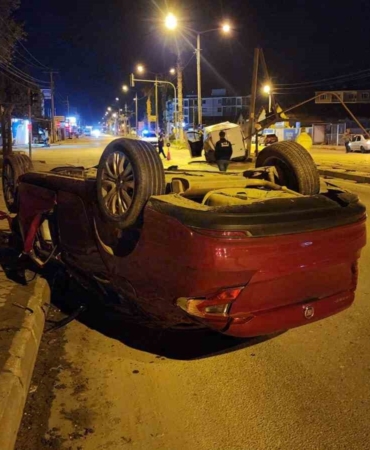 Hızlı otomobil, ortalığı savaş alanına çevirdi