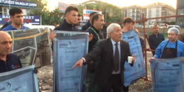 Beylikdüzü’nde esnaf ile zabıta karşı karşıya geldi, gergin anlar yaşandı