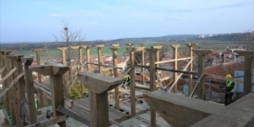 Muradiye Mevlevihanesi ihya çalışmaları devam ediyor