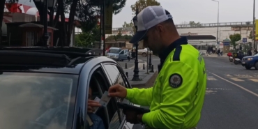 Tekirdağ’da muayenesiz ve cam filmli araçlara ceza