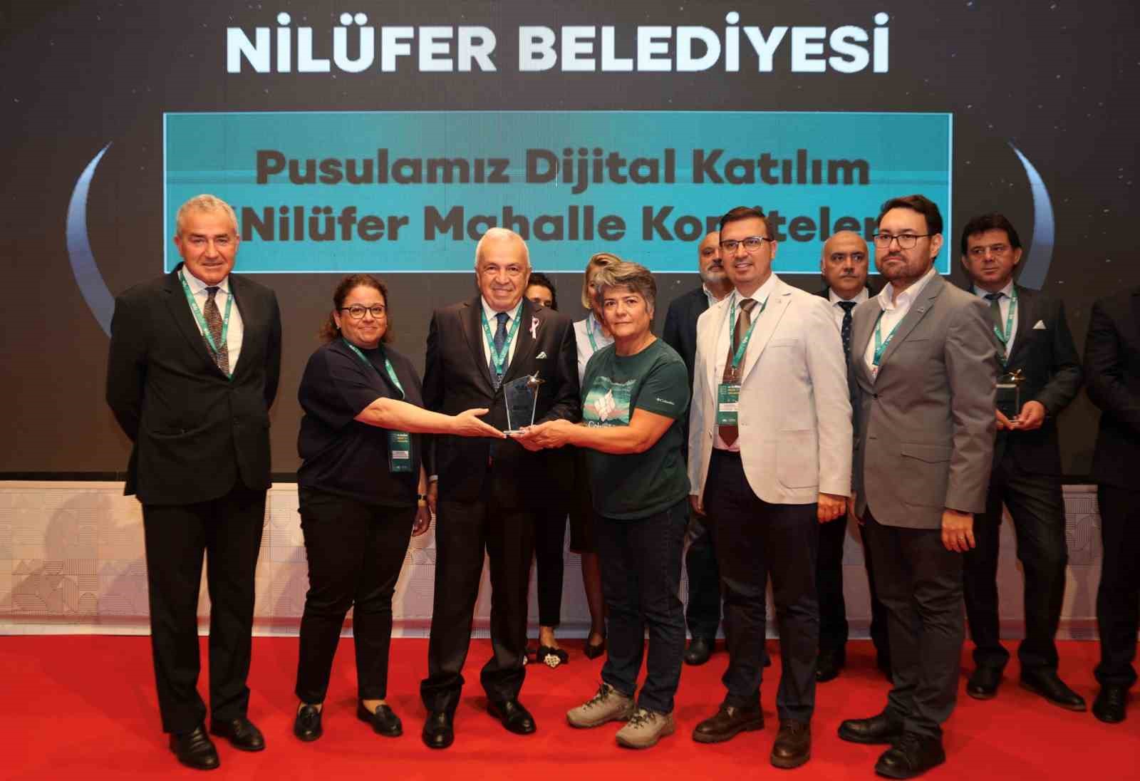 Nilüfer Belediyesi’ne Ekim ayında ödül yağdı