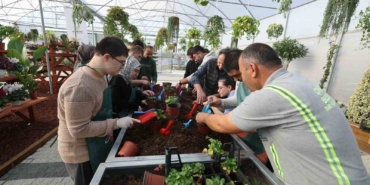 Çayırova’da özel bireyler doğayla buluştu