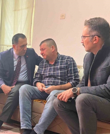 İl Müdürü Türkoğlu’ndan acılı aileye ziyaret