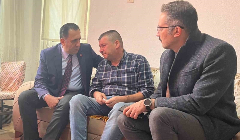 İl Müdürü Türkoğlu’ndan acılı aileye ziyaret