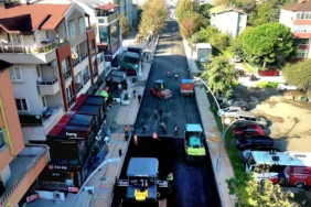 Körfez’de hafta sonu asfalt mesaisi
