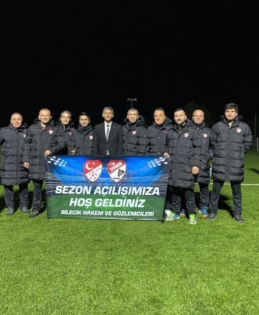 Bilecik futbol hakemleri sezonu Gölpazarı’nda başlattı