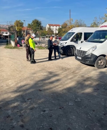 Bilecik’te öğrenci servisleri denetlendi