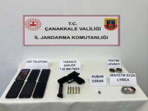 Çanakkale’de uyuşturucu operasyonu: 17 gözaltı