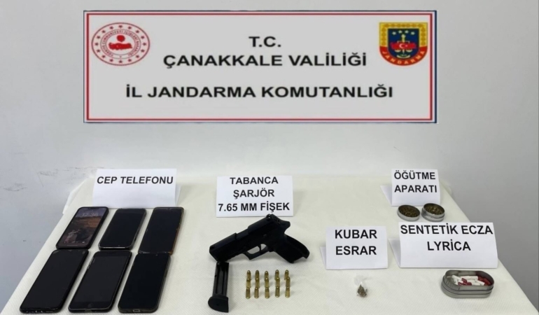Çanakkale’de uyuşturucu operasyonu: 17 gözaltı