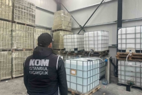 Çatalca’da depoya kaçak etil alkol baskını: 9 gözaltı