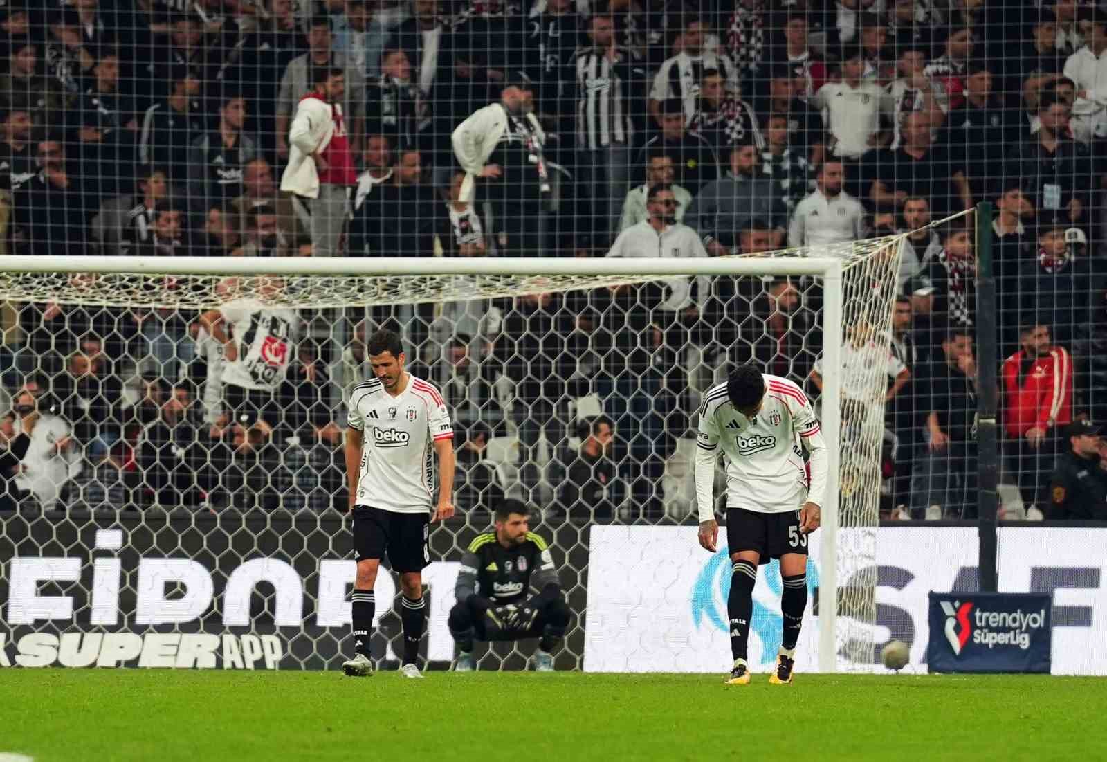 Beşiktaş’ın son 5 maçta 1 galibiyeti bulunuyor