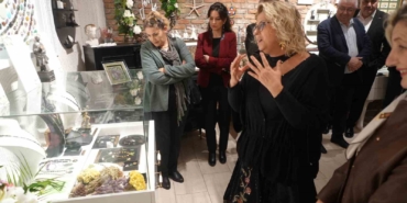 Zeytini, tasarımlarıyla mücevhere dönüştürdü