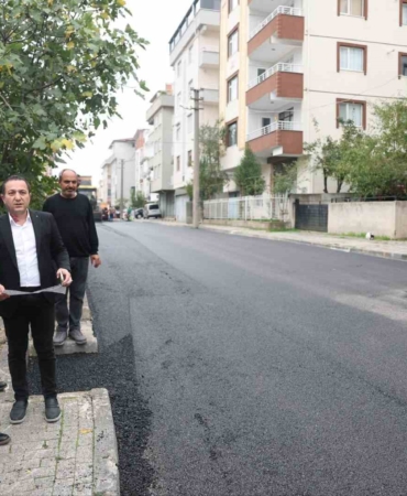 Çayırova’da 3 mahallede yol yenileme çalışması