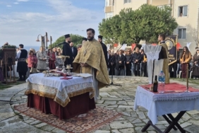 Silivri’de "Son Aziz" Nektarios’u anmak için ayin düzenlendi