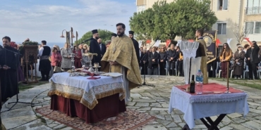 Silivri’de "Son Aziz" Nektarios’u anmak için ayin düzenlendi