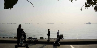 Fotoğraflarla İstanbul’da sis