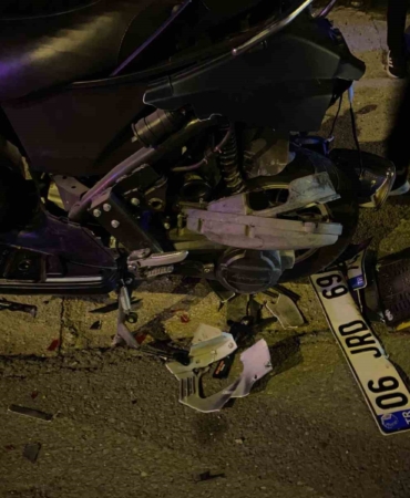 Mudanya’da alkollü sürücü dehşeti: Motosiklete çarpıp kaçtı