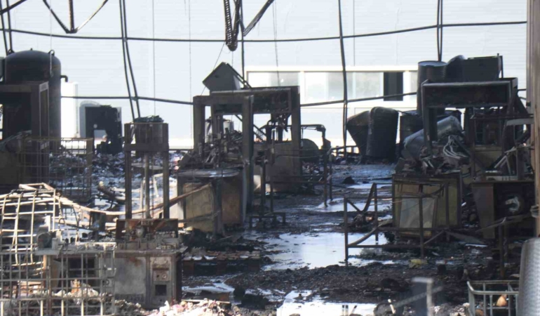 6 kişinin öldüğü yangınının ilk anlarına ait görüntüler ortaya çıktı