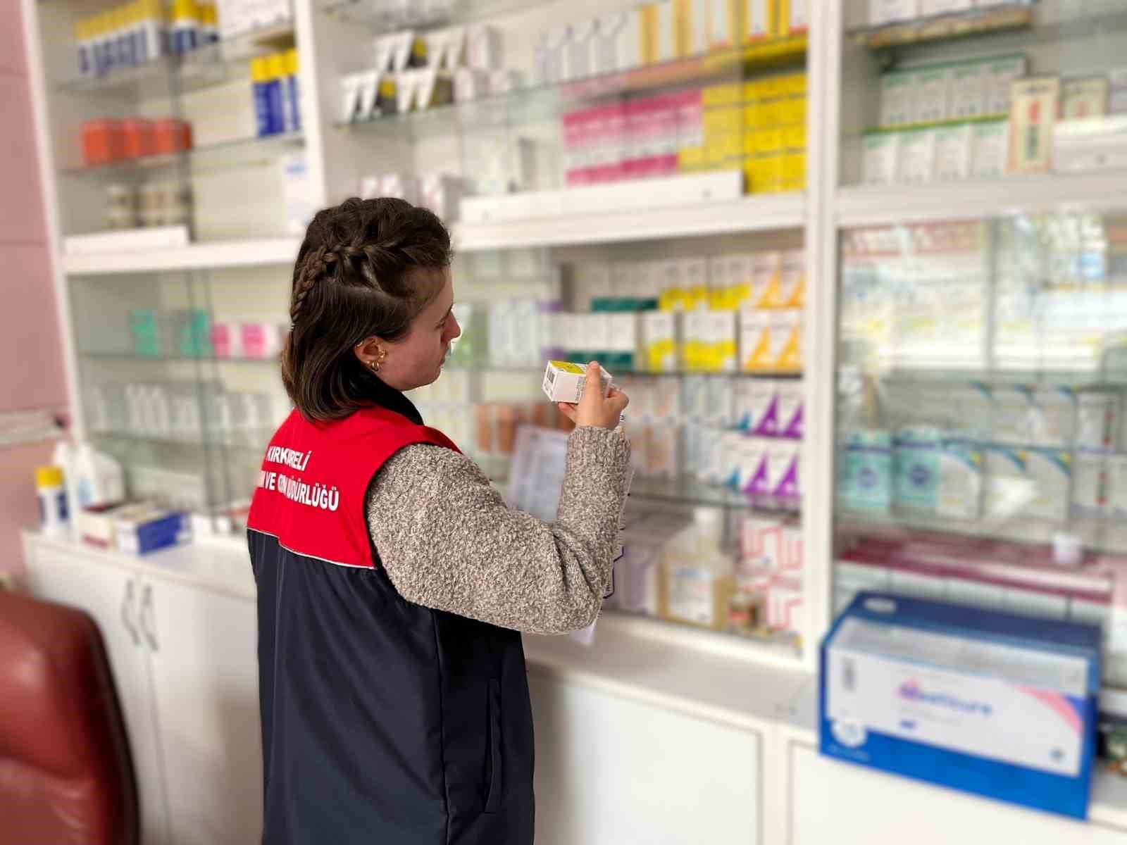 Pehlivanköy’de veteriner muayenehaneleri denetlendi