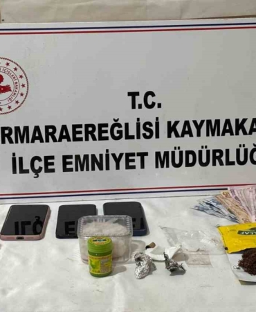Tekirdağ’da uyuşturucu operasyonunda bir şüpheli yakalandı