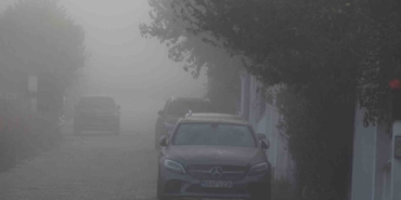 Tekirdağda yoğun sis etkili oldu: Kent adeta sisin içinde kayboldu