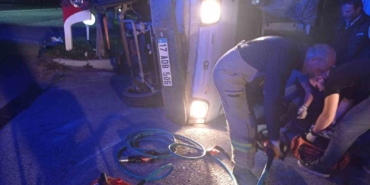 Havran’da kamyon ile kamyonet çarpıştı: 1 ölü, 1 yaralı