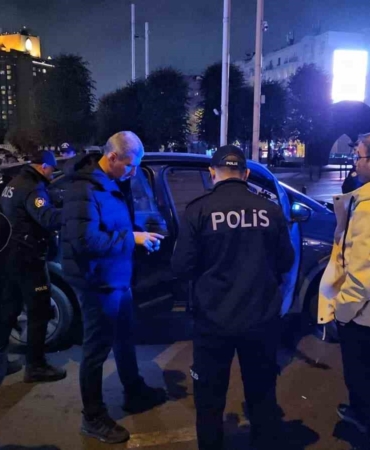 Taksim’de "huzur" uygulaması