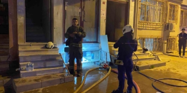 Ortaköy’de korkutan yangın